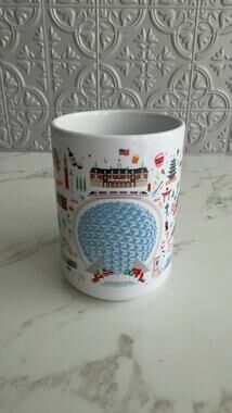 Epcot World Showcase Spaceship Earth Coffee Mug